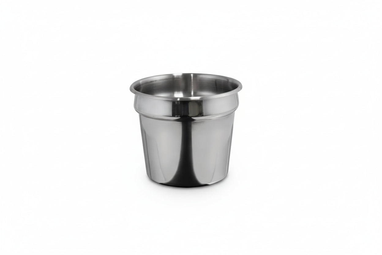 Winco INS-7.0M 7 qt Heavy Weight Inset, Stainless Steel