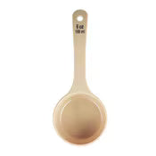Tablecraft 6 Oz Short Handle Spoonout, Solid 10654