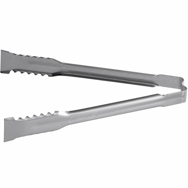 Vollrath Jacob's Pride® 9 1/2" Heavy-Duty One Piece Stainless Steel VersaGrip Tong 4790910