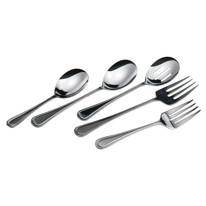 Winco 0030-21 - Shangarila Large Bowl Serving Spoon, 18/8 Extra Heavyweight
