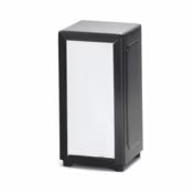 Tablecraft Black Tall-Fold Napkin Dispenser 2212