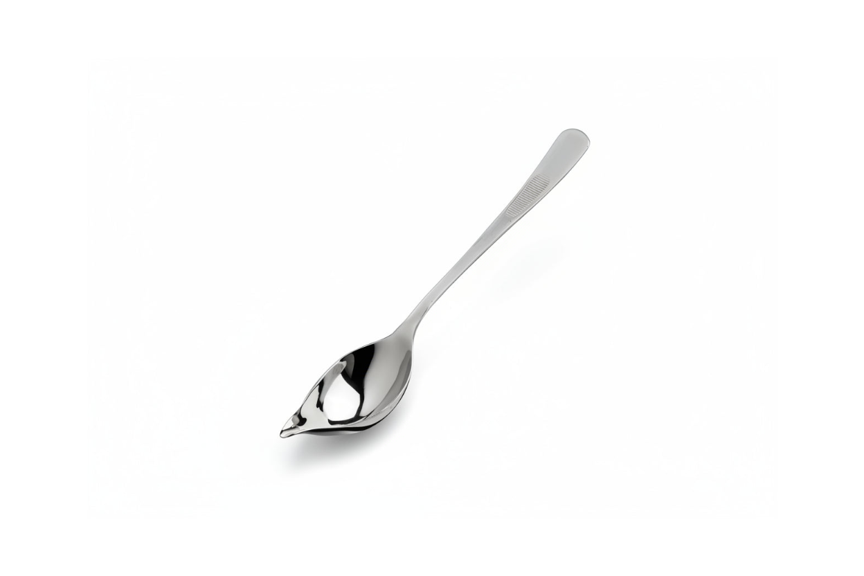 Winco 8" Drizzling Plating Spoon with Tapered Spout SPS-TS8