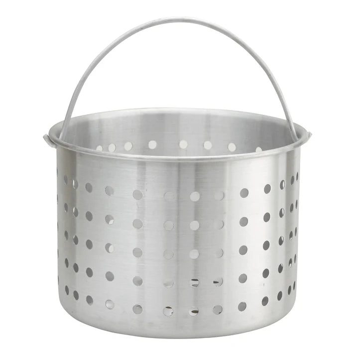 Winco Aluminum Stock Pot Steamer Basket - 20 Quart ALSB-20