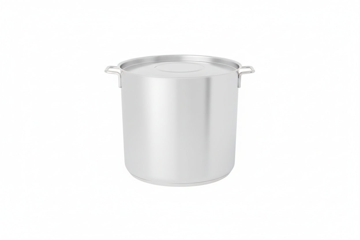 Browne Thermalloy Standard Weight Aluminum Stock Pot 80 qt. 5813180