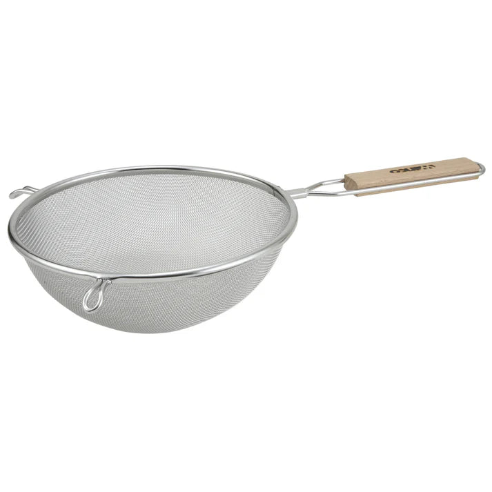 Winco Fine Mesh Strainer, Stainless Steel - Single, 8" MS3A-8S