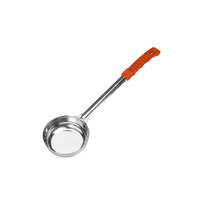 Winco Prime One-Piece Stainless Steel Portioners - Solid, 8 oz FPSN-8