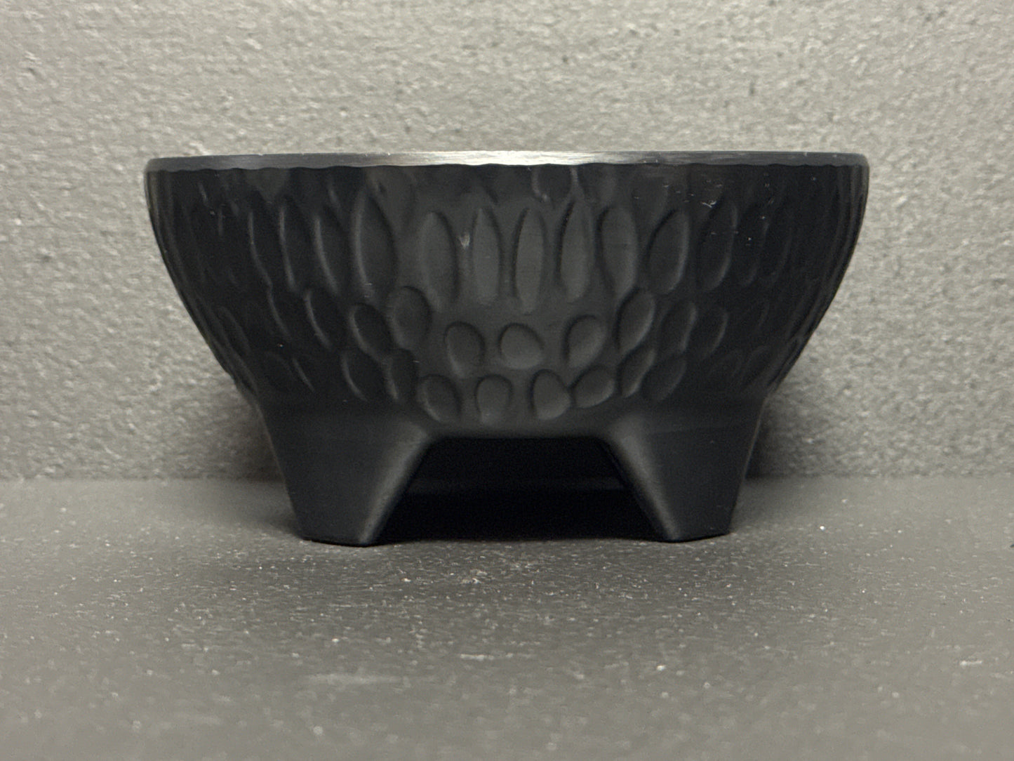 G.E.T. Viva Mexico Melamine 10 oz. Molcajete Bowl MOJ-802-BK