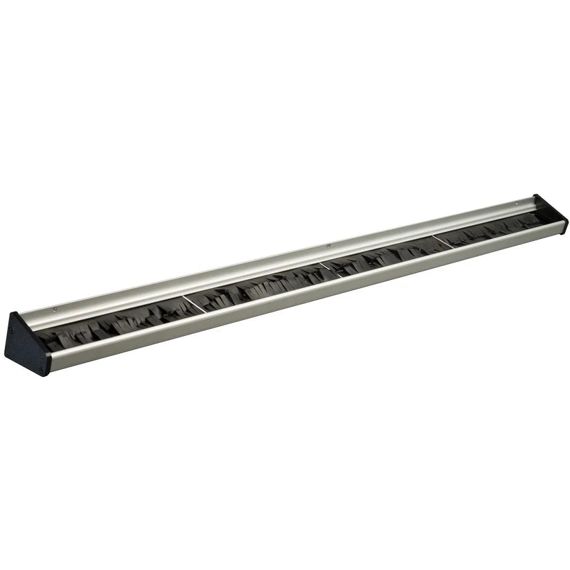 Winco MHH-24 - 24" Mop/Broom Rack with Rubber Bristles
