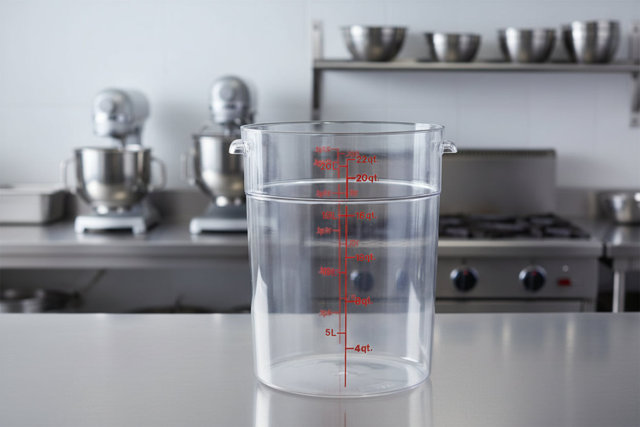 Cambro 22 Qt CLASSIC CAMWEAR® CAMROUNDS RFSCW22135
