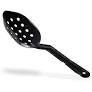 Carlisle Perforated High Heat Serving Spoon 13" - Black 442603