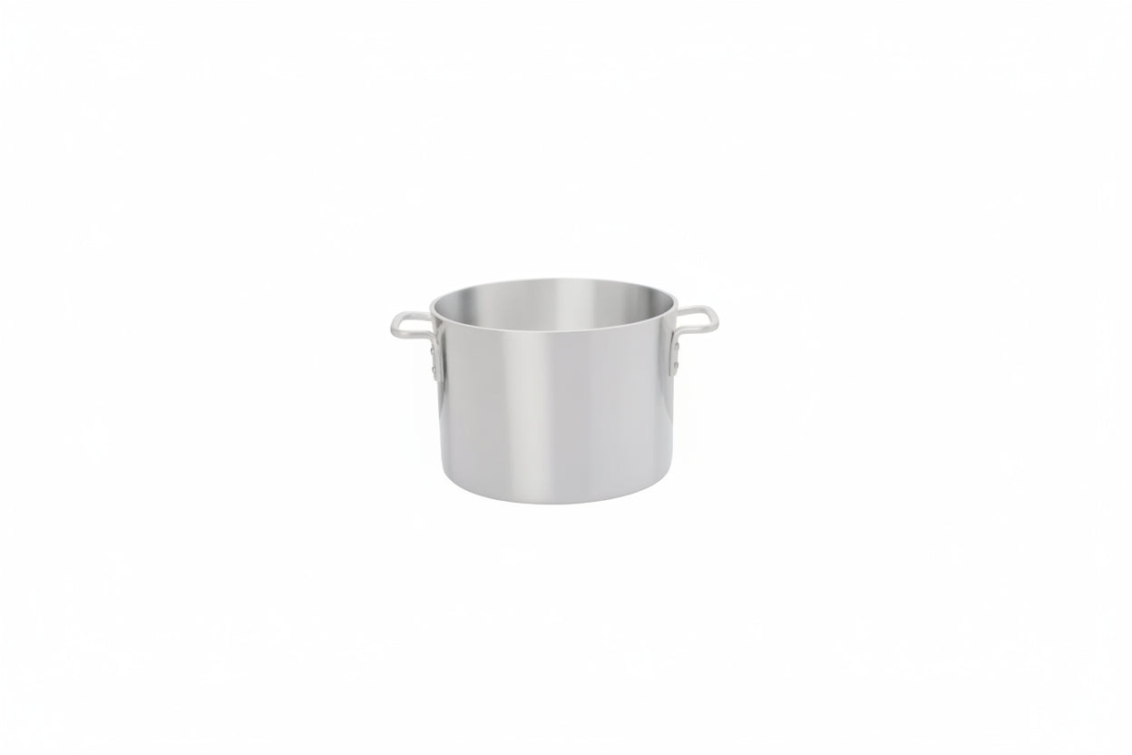 Browne 20 Quart Sauce Pot with Oversized Riveted Handles Aluminum 5813320