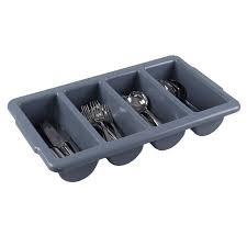 Royal Industries 4 compartment flatware bin BTC0312