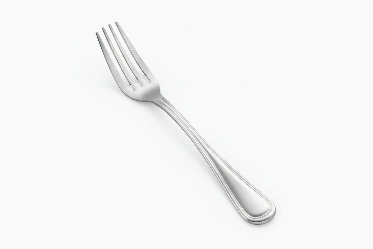 CAC China 8002-05 Elite Extra Heavy Weight 18/8 Stainless Steel Dinner Fork, 7-1/4" - 1 doz