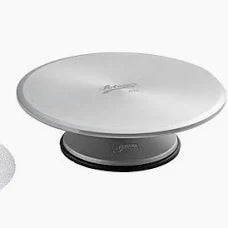 Ateco 12" Aluminum Revolving Cake Stand 613