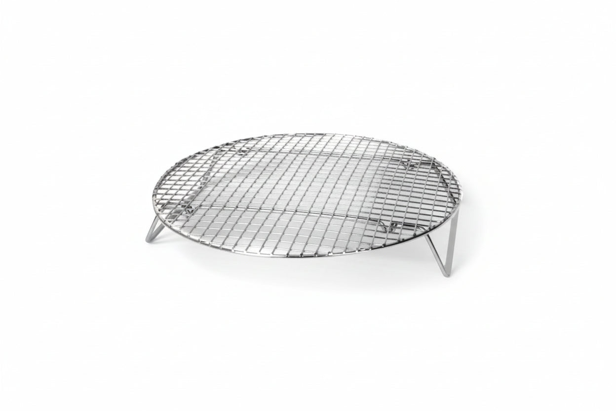 Thunder Group 17 3/4" ROUND STEAMER, CHROME PLATED SLRACK1734