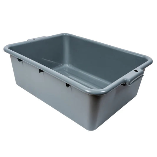 Winco Bus Box - 21 1/2" x 15" x 7", Gray PL-7G