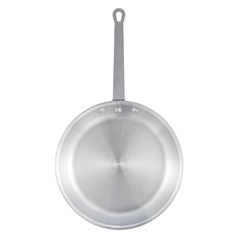 Winco Aluminum Fry Pan, Majestic, Satin Finish - 10" AFP-10S