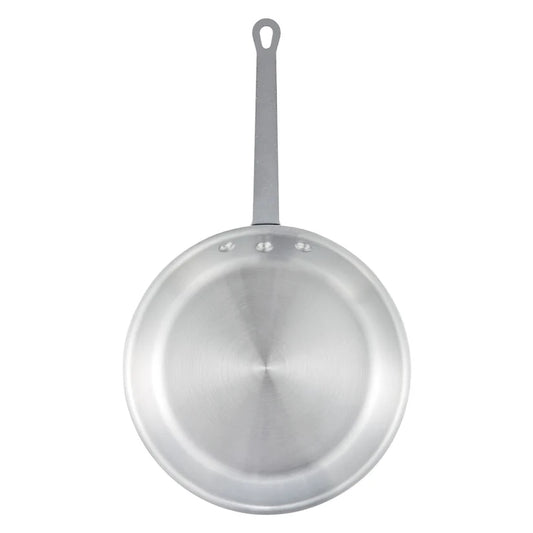 Winco Aluminum Fry Pan, Majestic, Satin Finish - 10" AFP-10S