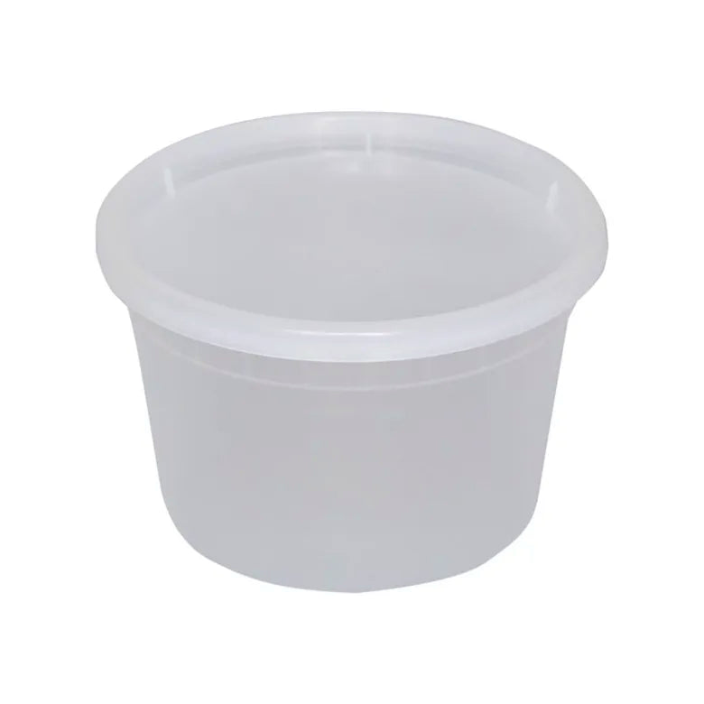 ITI 16 oz Deli Container w/Lid - Polypropylene, Clear (TG-PC-16)