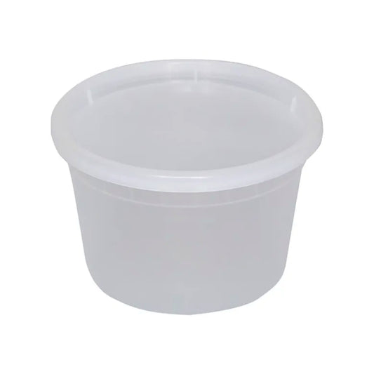 ITI 16 oz Deli Container w/Lid - Polypropylene, Clear (TG-PC-16)
