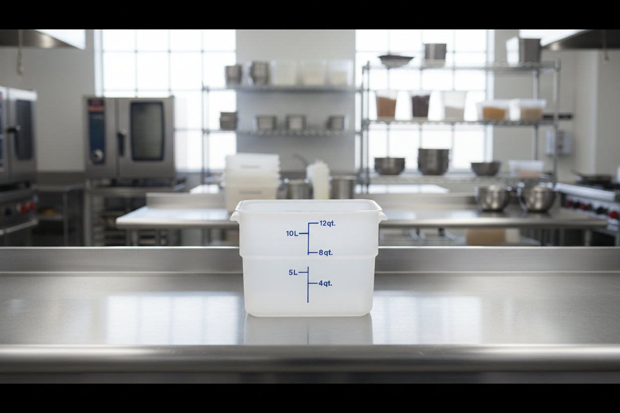 Cambro 12 Qt CAMSQUARES® CLASSIC – POLY 12SFSP148