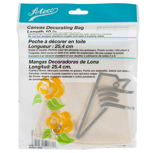 Ateco 10" Canvas Pastry Bag 3210