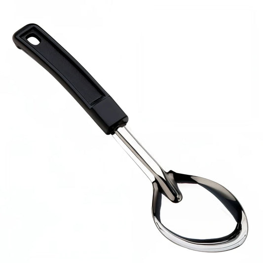 Browne Stainless Steel Serving Spoon, Plastic Handle 13" Solid (572331)