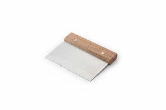 Winco Dough Scraper, Wooden Handle DSC-3