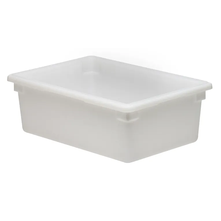 Cambro 18269P148 26" x 18" x 9" White Poly Food Storage Box