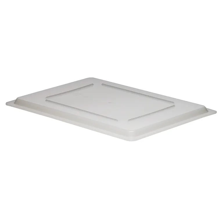 Cambro 1826CP148 26" x 18" White Poly Flat Lid for Food Storage Box