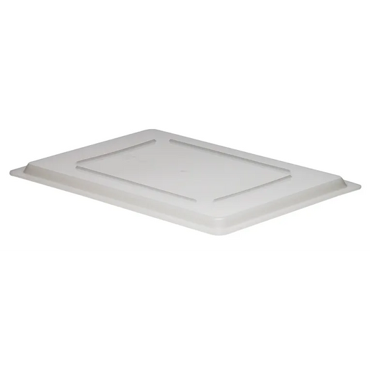 Cambro 1826CP148 26" x 18" White Poly Flat Lid for Food Storage Box