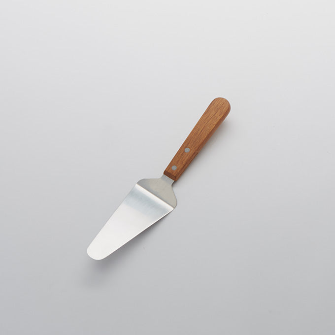 American Metalcraft TURNER, WOOD-HANDLE, 10-1/2″ L  5" L X 2 1/2" X 1 1/2 BLADE, 10 1/2" L OVERALL 19006