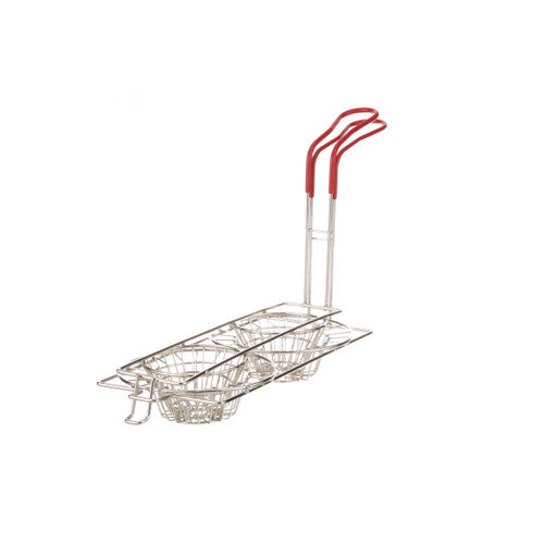 Tablecraft Double Cup Tortilla Fry Basket, For 8" Tortillas TB-24039