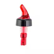 Tablecraft 1 Oz Proper Pour™, Red With Red Dip Tube 2246A