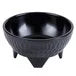 G.E.T. Viva Mexico Melamine 10 oz. Molcajete Bowl MOJ-802-BK
