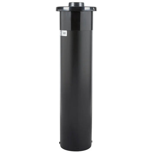 San Jamar EZ-Fit® In-Counter 8 - 46 oz. Cup Dispenser with White Gasket C2410C