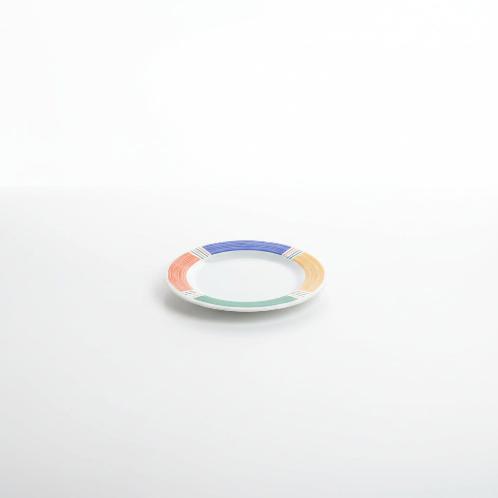 G.E.T. 10 1/2" Round Melamine Dinner Plate, White (WP-10-BA)
