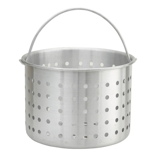 Winco Aluminum Stock Pot Steamer Basket - 20 Quart ALSB-20