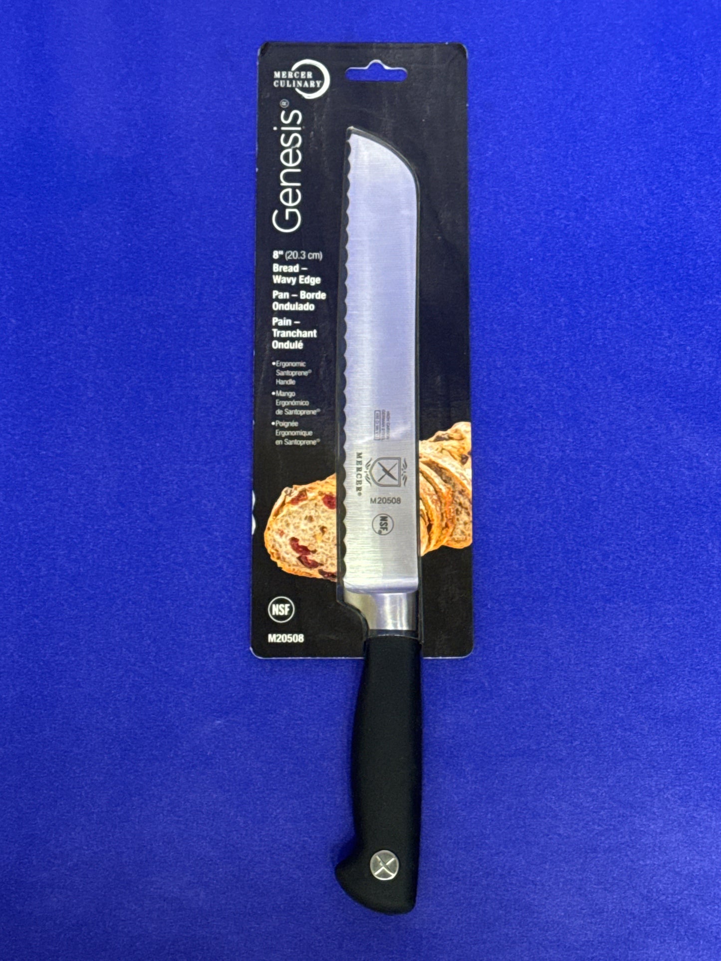 Mercer Culinary M20508 Genesis® 8" Forged Bread Knife with Full Tang Blade