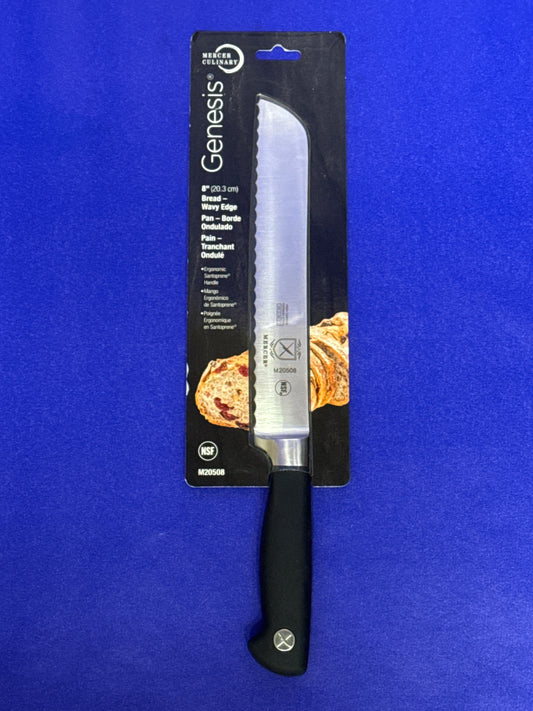 Mercer Culinary M20508 Genesis® 8" Forged Bread Knife with Full Tang Blade