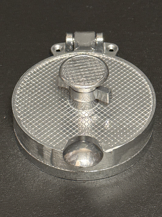 Thunder Group 4 1/2" HAMBURGER PRESS, ADJUSTABLE FROM 1/8" TO 3/8", ALUMINUM ALHP004A