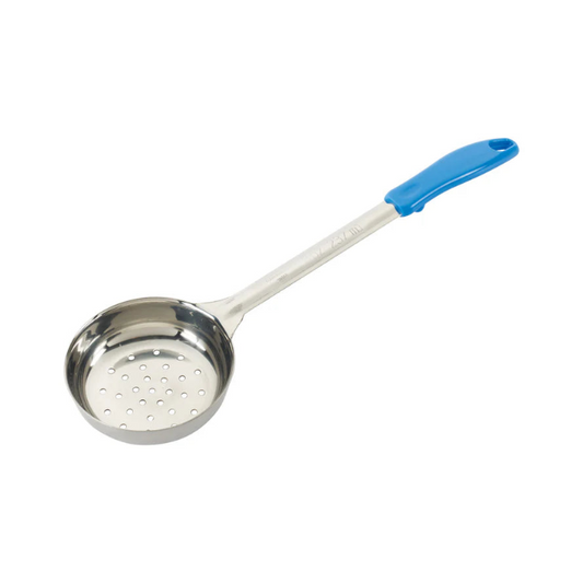 Winco One-Piece Stainless Steel Portioners - Perforated, 8 oz FPP-8