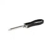 Tablecraft Swivel Peeler, Black Vinyl Handle 45000