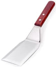 Browne Stainless Steel Solid Turner with 6"L x 2-3/4"W Blade & Hardwood Handle 11-1/2" OAL 574315