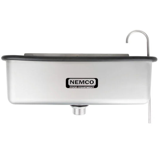 Nemco 77316-19 20 5/8" Ice Cream Dipper Well and Faucet Set