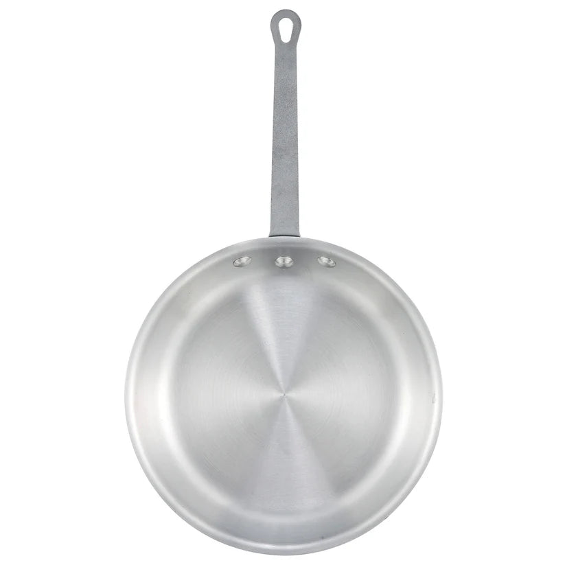 Winco Aluminum Fry Pan, Gladiator, Natural Finish - 7" AFP-7A