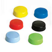 Tablecraft Assorted InvertaTop™ 63mm End Cap (Pack Of 6) 63FCAPA