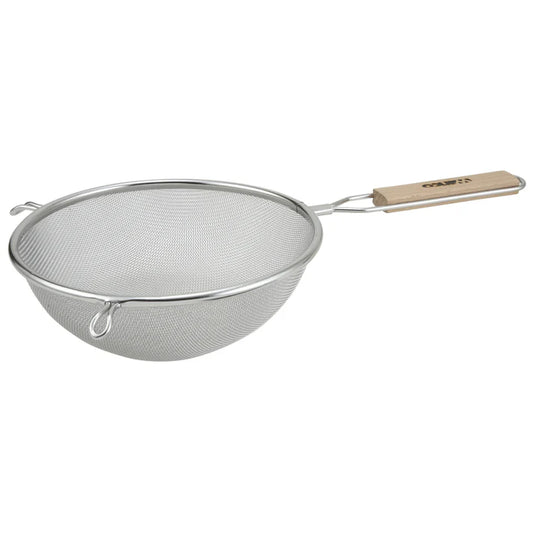 Winco Fine Mesh Strainer, Stainless Steel - Single, 8" MS3A-8S