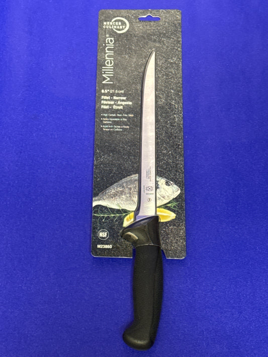 Mercer Culinary M23860 Millennia® 8" Narrow Semi-Flexible Fillet Knife