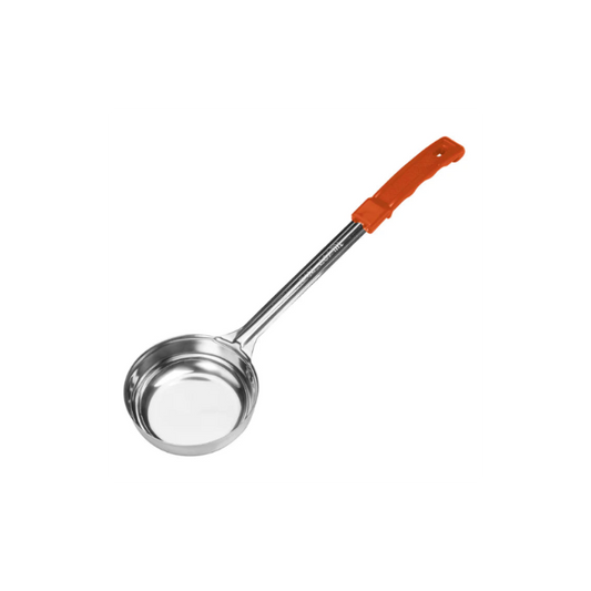 Winco Prime One-Piece Stainless Steel Portioners - Solid, 8 oz FPSN-8